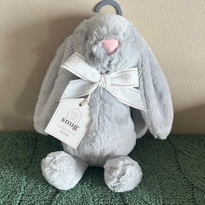 Snug Plush My Best Friend Bunny 🐰 Super Soft Floppy Ears Gray NEW!